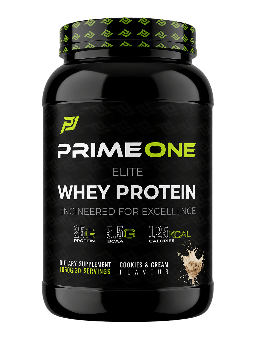 PrimeOne Elite Whey Protein – Cookies & Cream