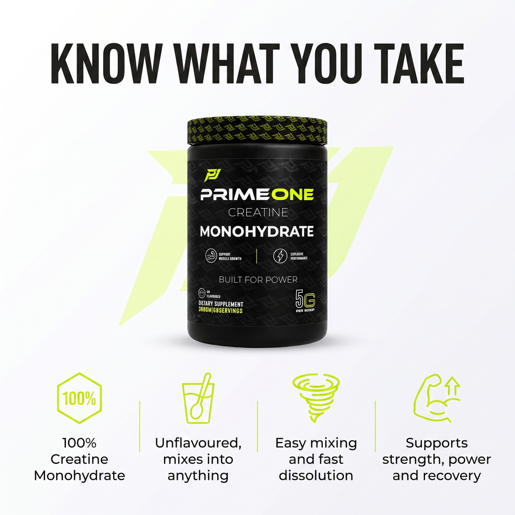 PrimeOne Creatine Monohydrate – 150g