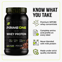 PrimeOne Chocolate Fudge — know what you take
