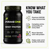 PrimeOne Mixed Berries — know what you take